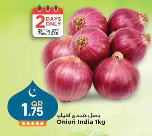 Onion from India available at Marza Hypermarket in Qatar - Al Khor