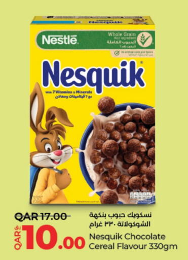 NESTLE Cereals available at LuLu Hypermarket in Qatar - Al Khor