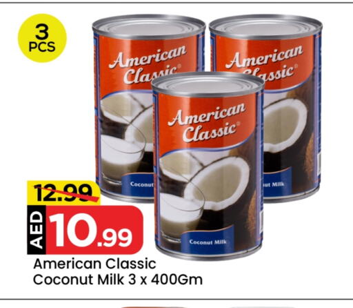 AMERICAN CLASSIC Coconut Milk available at Mark & Save in UAE - Dubai