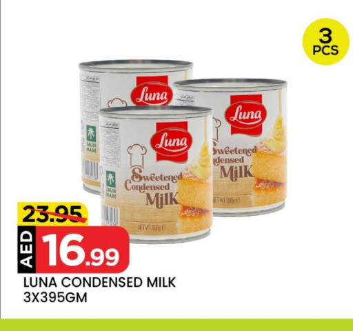 LUNA Condensed Milk available at Mark & Save in UAE - Sharjah / Ajman