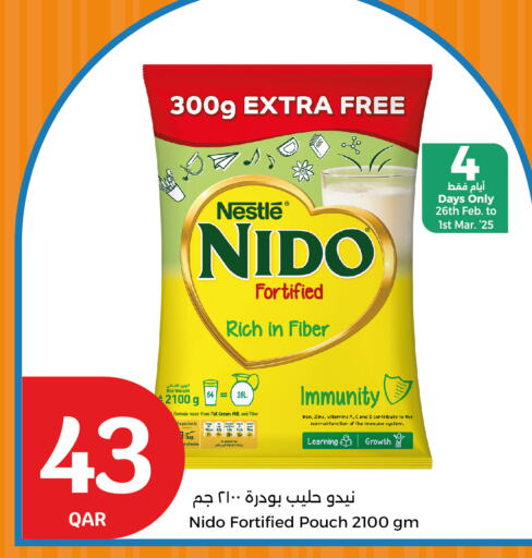 NIDO Milk Powder available at City Hypermarket in Qatar - Umm Salal