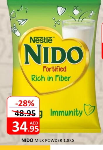 NIDO Milk Powder available at ROYAL GULF HYPERMARKET LLC in UAE - Abu Dhabi