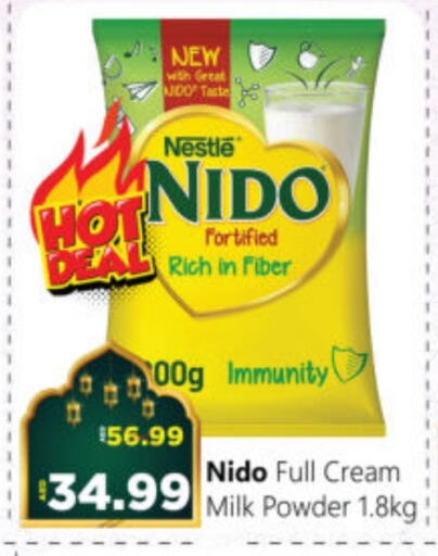 NIDO Milk Powder available at Al Madina Hypermarket in UAE - Abu Dhabi