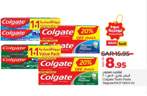 COLGATE Toothpaste available at LULU Hypermarket in KSA, Saudi Arabia, Saudi - Qatif