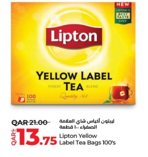 Lipton Tea Bags available at LuLu Hypermarket in Qatar - Al Khor