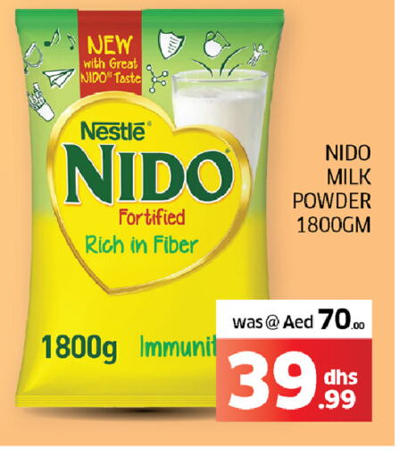 NIDO Milk Powder available at Seven Emirates Supermarket in UAE - Abu Dhabi