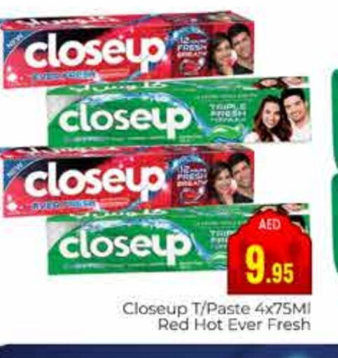 CLOSE UP Toothpaste available at PASONS GROUP in UAE - Dubai