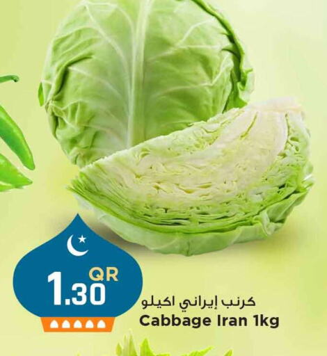 Cabbage from Iran available at Marza Hypermarket in Qatar - Al Daayen