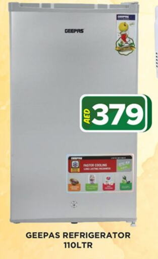 GEEPAS Refrigerator available at Ainas Al madina hypermarket in UAE - Sharjah / Ajman