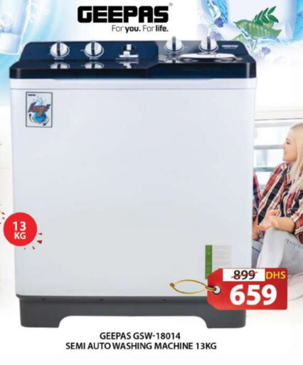 GEEPAS Washing Machine available at Grand Hyper Market in UAE - Sharjah / Ajman