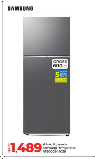 SAMSUNG Refrigerator available at LuLu Hypermarket in Qatar - Doha