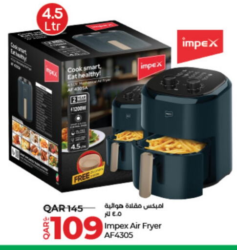 IMPEX Air Fryer available at LuLu Hypermarket in Qatar - Al Wakra