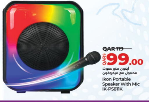 IKON Speaker available at LuLu Hypermarket in Qatar - Al Wakra