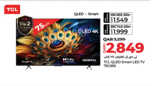 TCL QLED TV available at LuLu Hypermarket in Qatar - Al Wakra