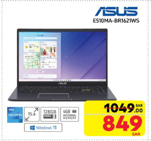 ASUS Laptop available at Carrefour in KSA, Saudi Arabia, Saudi - Jeddah