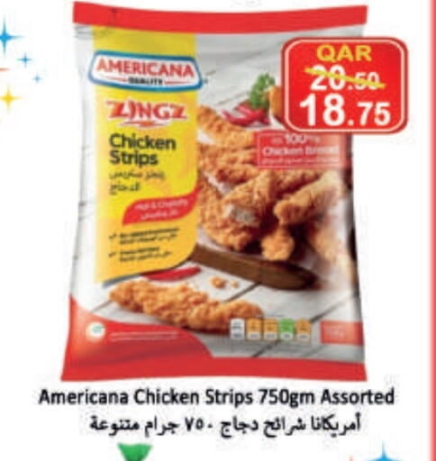 AMERICANA Chicken Strips available at  Great Hypermarket in Qatar - Doha