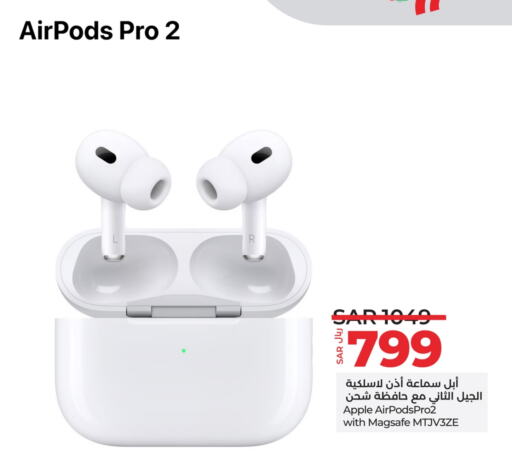 APPLE Earphone available at LULU Hypermarket in KSA, Saudi Arabia, Saudi - Qatif