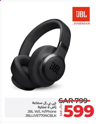 JBL Earphone available at LULU Hypermarket in KSA, Saudi Arabia, Saudi - Al Hasa