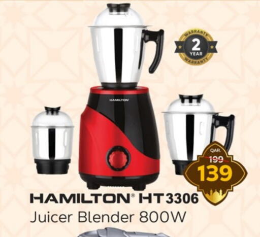 HAMILTON Mixer / Grinder available at Paris Hypermarket in Qatar - Al Wakra