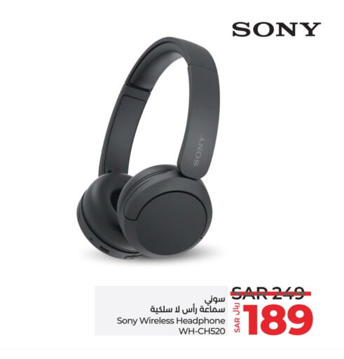 SONY Earphone available at LULU Hypermarket in KSA, Saudi Arabia, Saudi - Jeddah