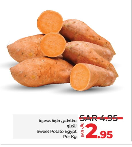 Sweet Potato from Egypt available at LULU Hypermarket in KSA, Saudi Arabia, Saudi - Jeddah