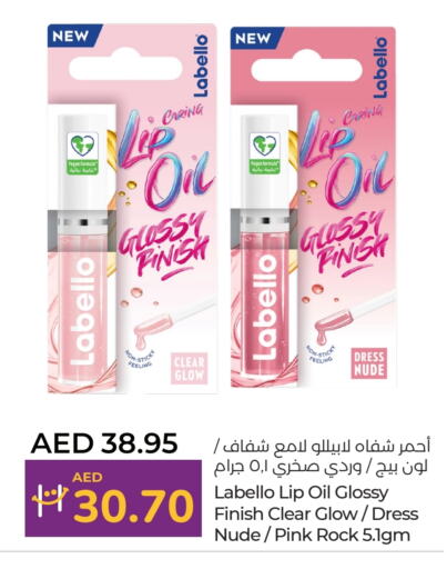 LABELLO Lip care available at Lulu Hypermarket in UAE - Umm al Quwain