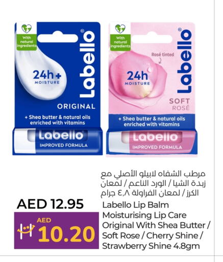 LABELLO Lip care available at Lulu Hypermarket in UAE - Fujairah