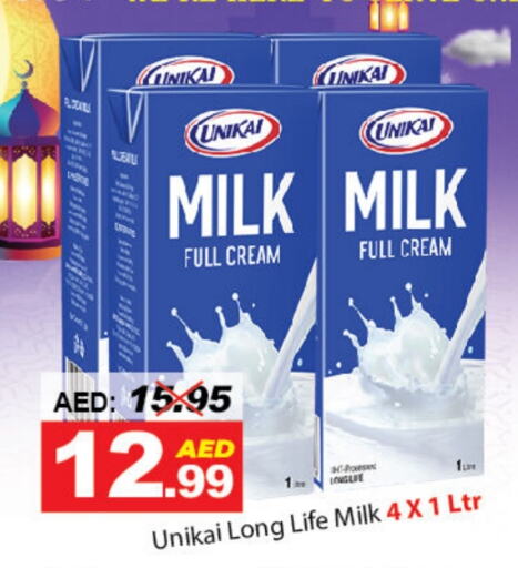 UNIKAI Long Life / UHT Milk available at DESERT FRESH MARKET  in UAE - Abu Dhabi