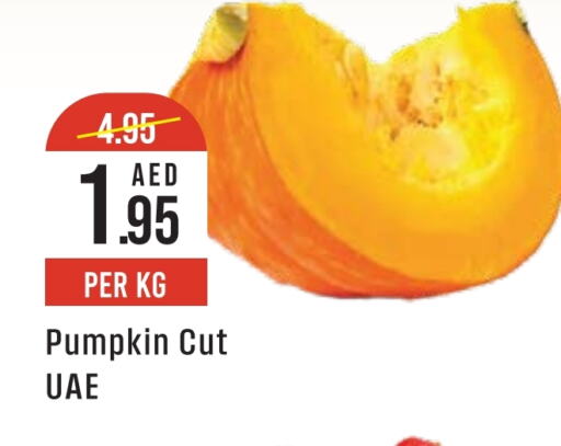 Pumpkin available at ويست زون سوبرماركت in الإمارات العربية المتحدة , الامارات - دبي