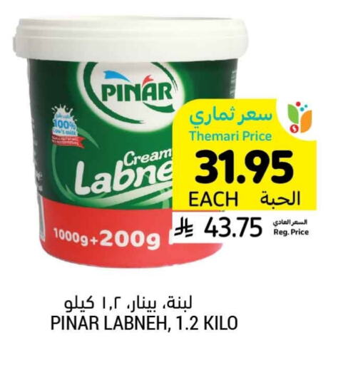 PINAR Labneh available at Tamimi Market in KSA, Saudi Arabia, Saudi - Hafar Al Batin