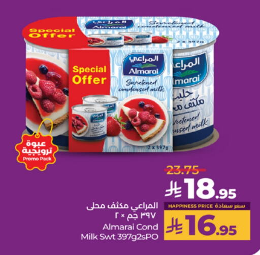 ALMARAI Condensed Milk available at LULU Hypermarket in KSA, Saudi Arabia, Saudi - Yanbu