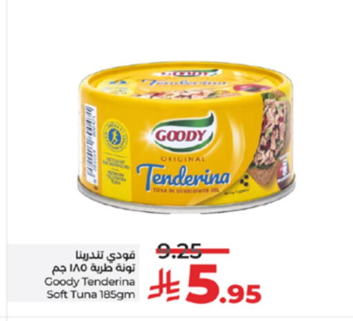 GOODY Tuna - Canned available at LULU Hypermarket in KSA, Saudi Arabia, Saudi - Tabuk