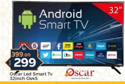 OSCAR Smart TV available at Paris Hypermarket in Qatar - Al Khor