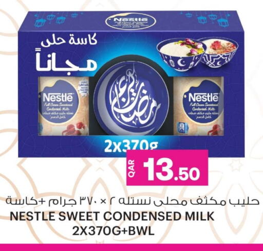 NESTLE Condensed Milk available at Ansar Gallery in Qatar - Al Shamal