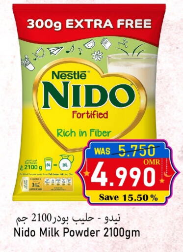 NIDO Milk Powder available at Al Qoot Hypermarket in Oman - Muscat