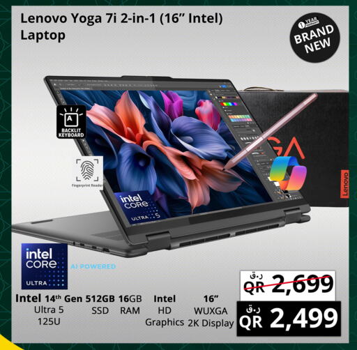 LENOVO Laptop available at Prestige Computers in Qatar - Al Rayyan