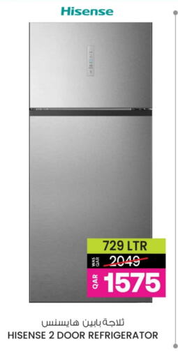 HISENSE Refrigerator available at Ansar Gallery in Qatar - Al Shamal