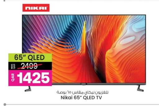 NIKAI QLED TV available at Ansar Gallery in Qatar - Al Khor