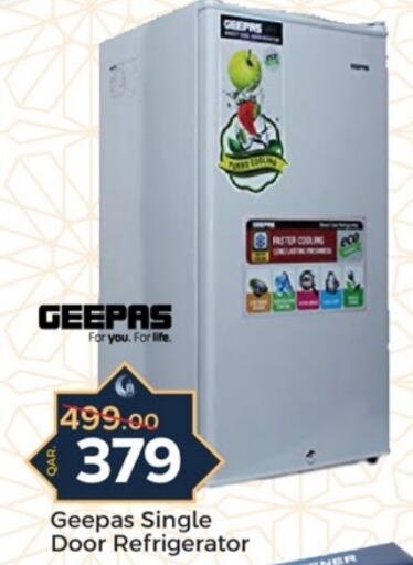 GEEPAS Refrigerator available at Paris Hypermarket in Qatar - Al-Shahaniya