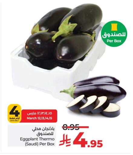 Eggplant from Saudi Arabia available at لولو هايبرماركت in مملكة العربية السعودية, السعودية, سعودية - الخبر‎