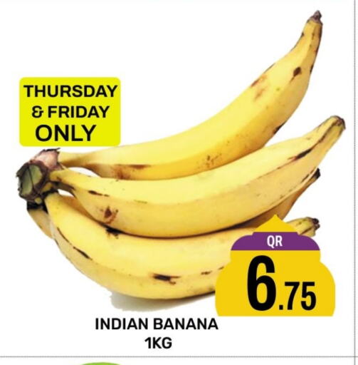 Banana from India available at Majlis Shopping Center in Qatar - Al Rayyan