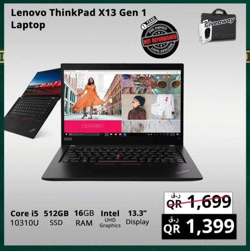 LENOVO Laptop available at Prestige Computers in Qatar - Al Khor