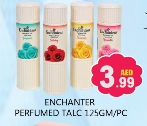 Enchanteur Talcum Powder available at Souk Al Mubarak Hypermarket in UAE - Sharjah / Ajman