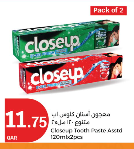 CLOSE UP Toothpaste available at City Hypermarket in Qatar - Al Shamal