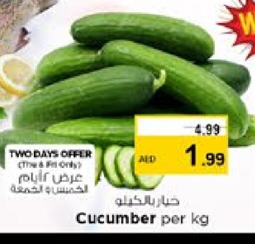 Cucumber available at Nesto Hypermarket in UAE - Dubai