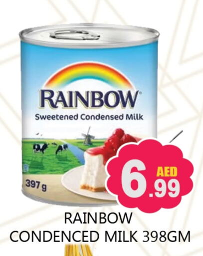 RAINBOW Condensed Milk available at Souk Al Mubarak Hypermarket in UAE - Sharjah / Ajman