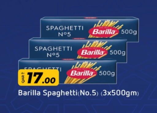 BARILLA Spaghetti available at Rawabi Hypermarket in Qatar - Al Daayen