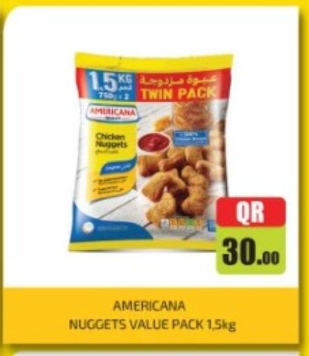 AMERICANA Chicken Nuggets available at Rawabi Hypermarket in Qatar - Al Khor