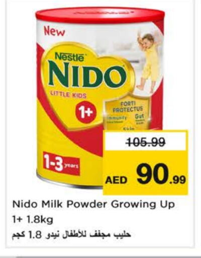 NIDO Milk Powder available at Nesto Hypermarket in UAE - Ras al Khaimah