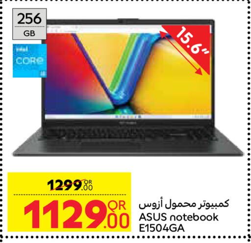 ASUS Laptop available at Carrefour in Qatar - Al-Shahaniya